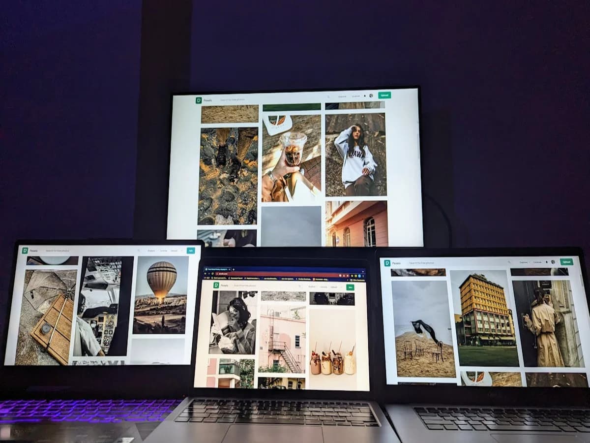 Omni Video brand consistency across multi-screen display
